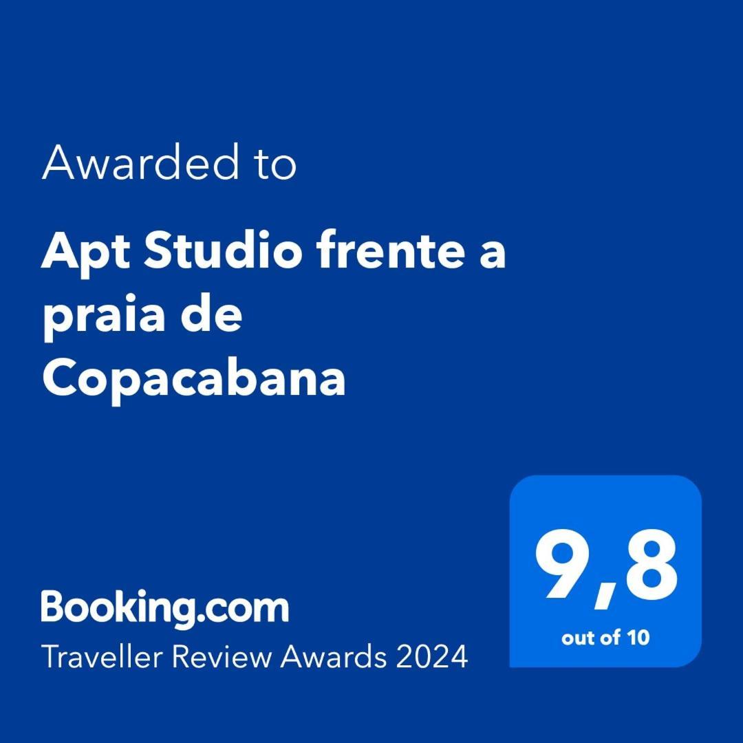Apt Studio Frente A Praia De Copacabana Ріо-де-Жанейро Екстер'єр фото