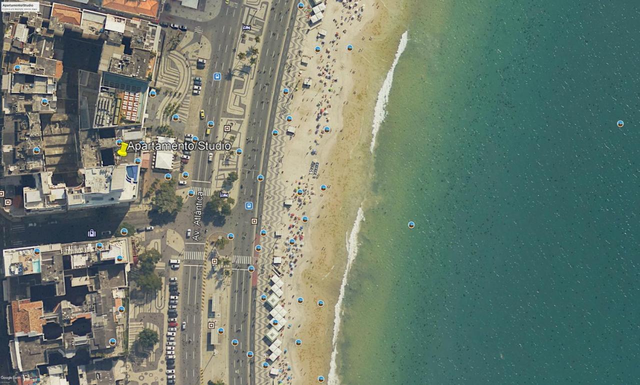 Apt Studio Frente A Praia De Copacabana Ріо-де-Жанейро Екстер'єр фото